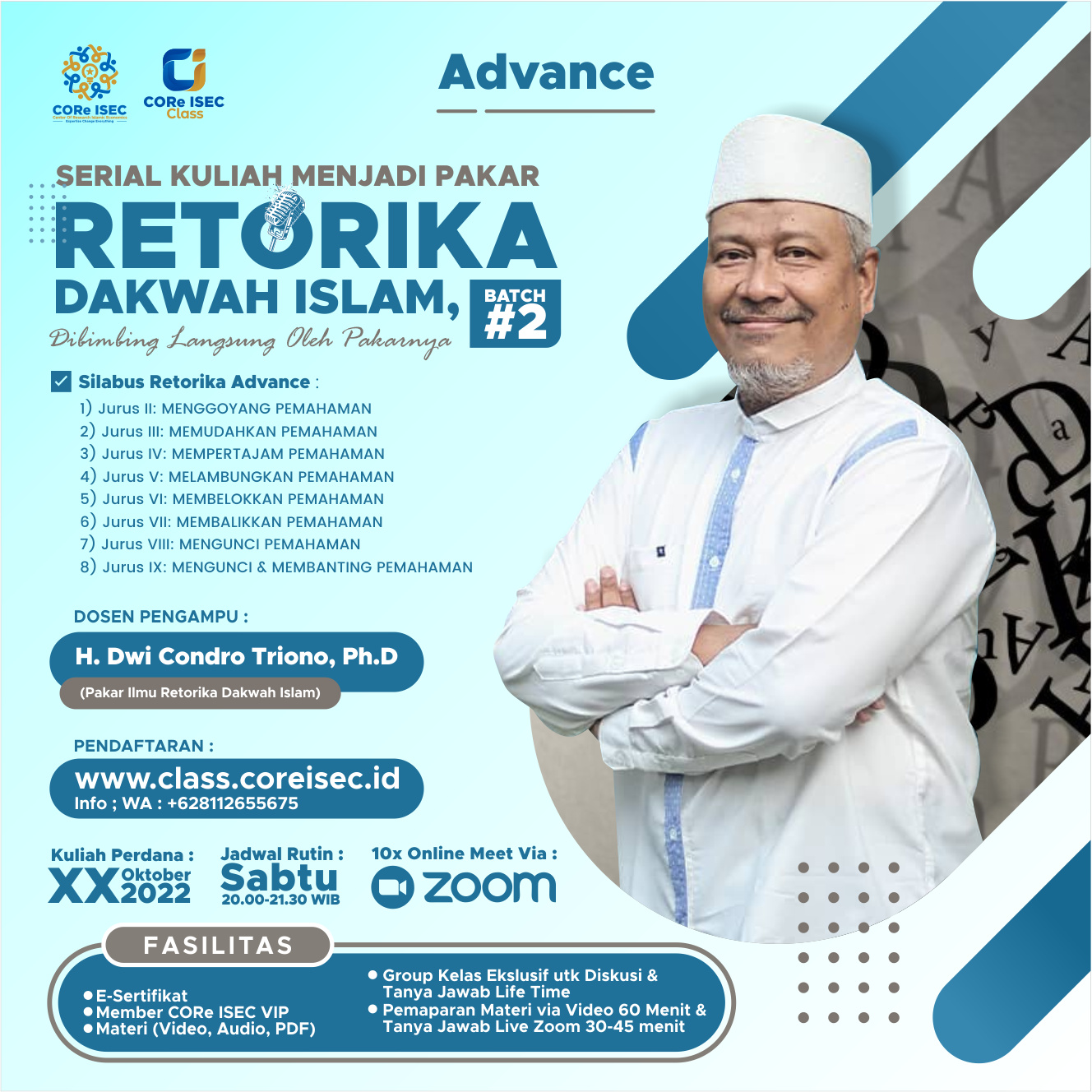 KELAS ILMU RETORIKA DAKWAH Batch-2 ADVANCE