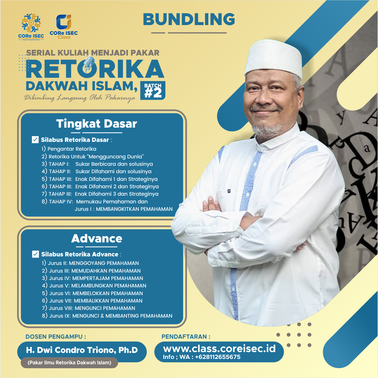 KELAS ILMU RETORIKA DAKWAH Batch-2 BUNDLING