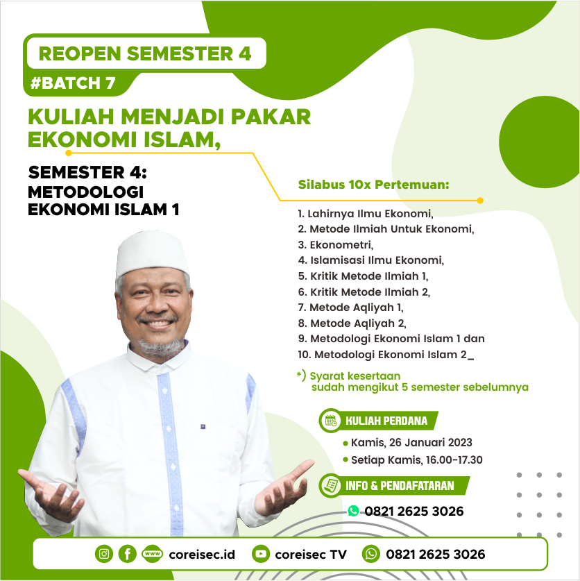 EKIS 4 BATCH 7 (METODOLOGI EKONOMI ISLAM 1)