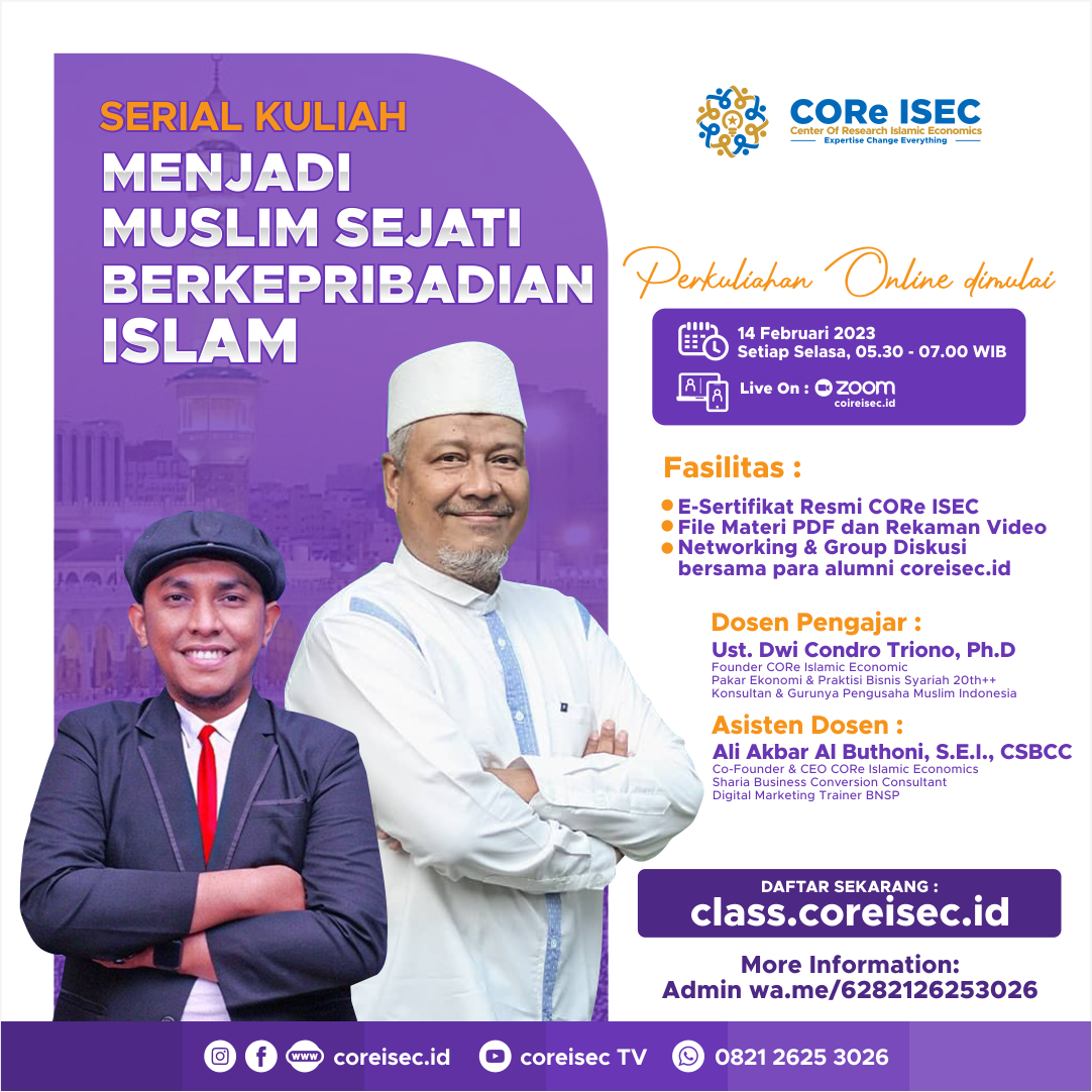 KELAS MUSLIM SEJATI KEPRIBADIAN ISLAM