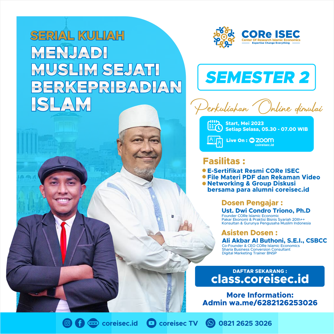 KELAS MUSLIM SEJATI KEPRIBADIAN ISLAM SEMESTER 2