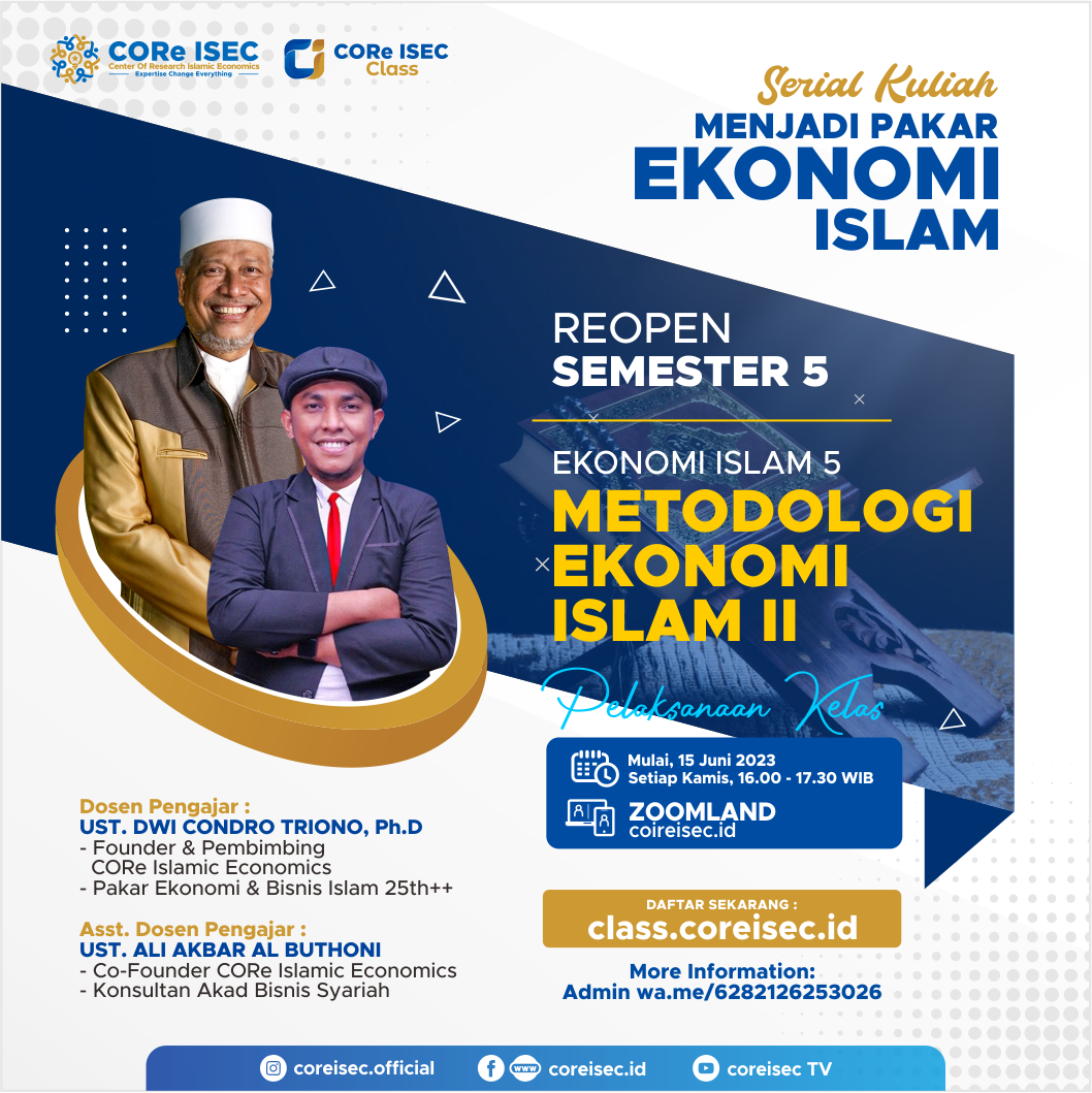 KELAS EKIS 5 B7 METODOLOGI EKONOMI ISLAM 2